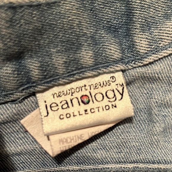 Vintage Newport News Jeanology blue jeans Size 6 - Picture 4 of 6